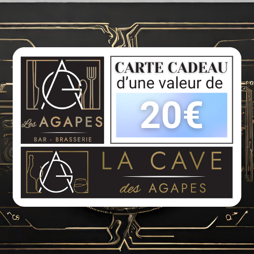 Carte Cadeau Kdo Restaurant & Cave Les Agapes