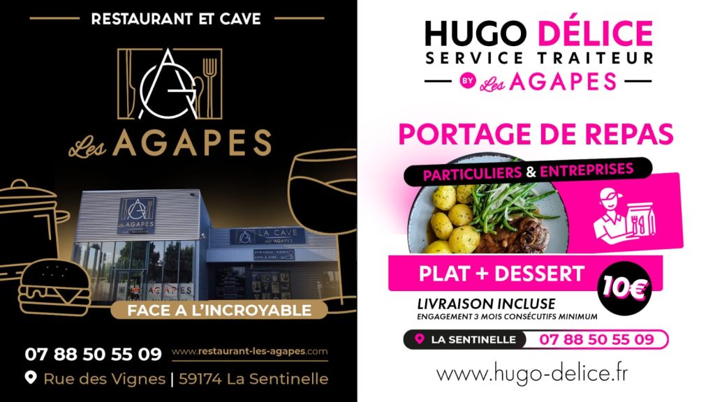 Hugo Délice Service Traiteur Valenciennes Livraison et préparation de repas à Domicile Valenciennes Nord