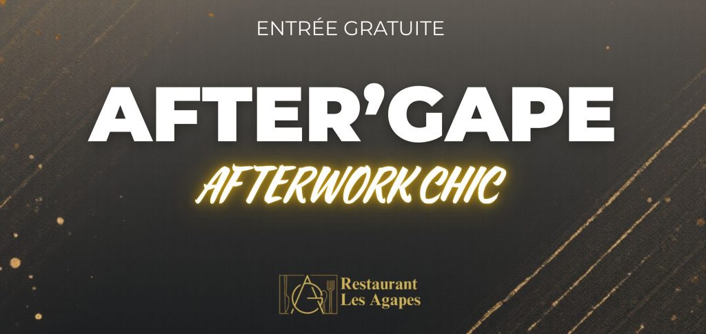Afterwork Chic & House Music Jeudi By Les Agapes Bar Ambiance Restaurant Festif Valenciennes Nord Hauts de France